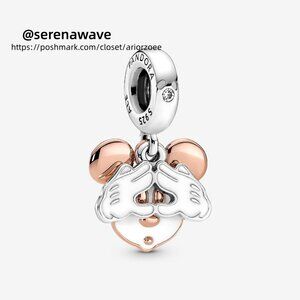 Pandora Disney Mickey Mouse Double Dangle Charm